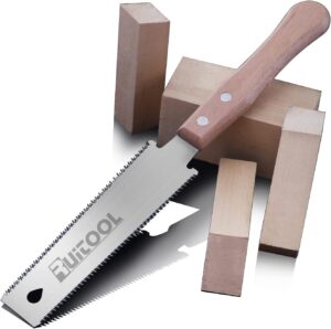 RUITOOL Japanese Hand Saw 6 Inch Double Edge