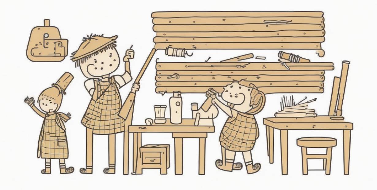 Woodworking and Crafting for Kids: Fun and Educational DIY Projects to Inspire Creativity
