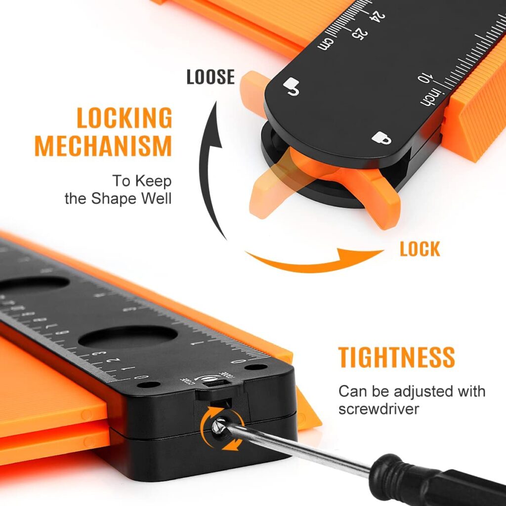 DODOWIN Contour Gauge Profile Tool