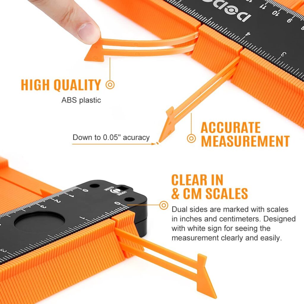 DODOWIN Contour Gauge Profile Tool